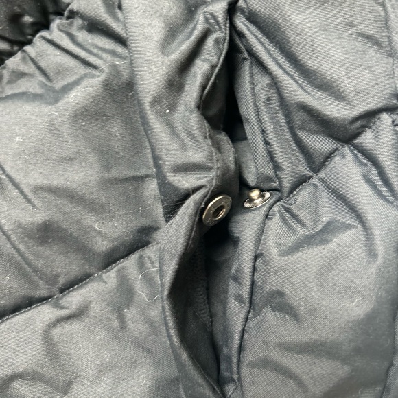 COLUMBIA GIRLS Black Puffer Jacket with Faux Fur Trim - Picture 6 of 7